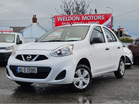 2016 Nissan Micra 1.2 VISIA 5DR 80PS €8,950