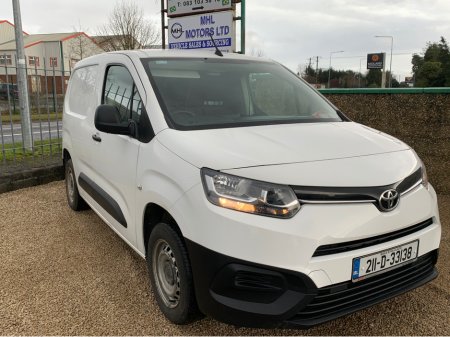 2021 Toyota Proace City CITY 1.5 75HP GL SWB 3DR €12,950