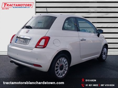 2017 Fiat 500 1.2 8V 69BHP LOUNGE S4 2DR €9,999
