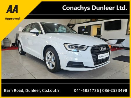 2018 Audi A3 Sportback 1.4TFSI SPORTBACK *****IN IMMACULATE CONDITION***** €21,800