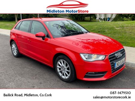 2014 Audi A3 1.6 TDI SPORTBACK SE 108BHP 5DR €12,900