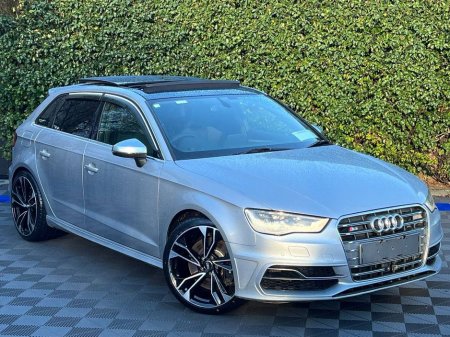 2015 Audi S3 QUATTRO 2.0 TFSI AUTO // OPENING PAN ROOF // LEATHER HEATED POWERED SPORT SEATS // 300 BHP €23,900
