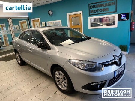 2017 Renault Fluence Limited 1.5 DCI 95 201 4DR €10,950