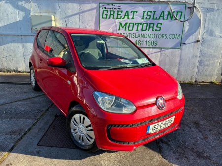2015 Volkswagen up! 1.0 75BHP CLUB UP €8,950