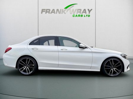 2015 Mercedes-Benz C Class C200 D AMG LINE 136 BHP **FULL LEATHER**REVERSE CAMERA**XENON LIGHTS**AS NEW**FSH** €17,950