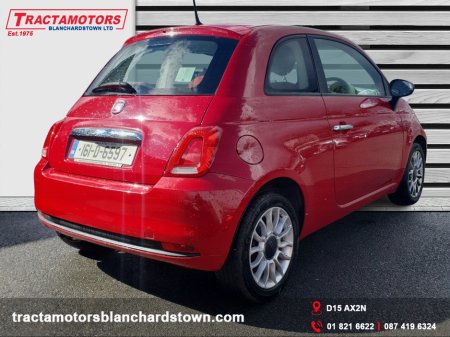 2016 Fiat 500 1.2 8V 69BHP POP STAR S4 2DR €8,499