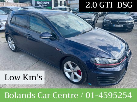 2016 Volkswagen Golf (Low Km's) 2.0 TSI GTI AUTOMATIC 5DR MODEL  www.bolandscarcentre.ie