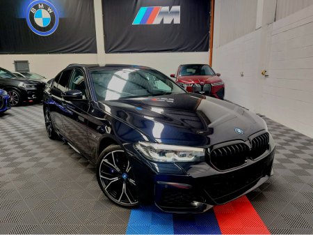2021 BMW 5 Series ****  RESERVED ******212 545 XDRIVE M SPORT PRO (HIGH SPEC ) NAPPA LEATHER-  DRIVER ASSIST PROF PACK- PARK ASSIST PROF PACK-  - HEADS UP DISPLAY -- HARMON KARDON - AUTO BOOT - COMFORT ACCESS -- €49,995