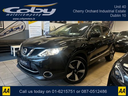 2017 Nissan Qashqai 1.5 Top Spec SV PREMIUM '17 5DR. NCT,Full Leather, Alloy Wheels, MFSW, Full Electrics, Reverse Cam,Parking Sensors, Cruise Control, Dual Climate Control, Sat Nav, Heated Seats, Luggage Cover and m €15,950