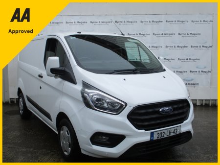 2020 Ford Transit Custom 280 SWB TREND  2.0 130PS FULL FORD SERVICE HISTORY, DOE TESTED 07/2025. PRICE EXCLUDING VAT CALL BRENDAN 08720511611