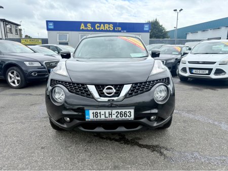 2018 Nissan Juke 1.2 DIG-T TEKNA ** FULL LEATHER/HEATED SEATS ** 360 CAMERS ** SAT NAV ** 2 KEYS ** EXCEPTIONAL EXAMPLE ** €10,995