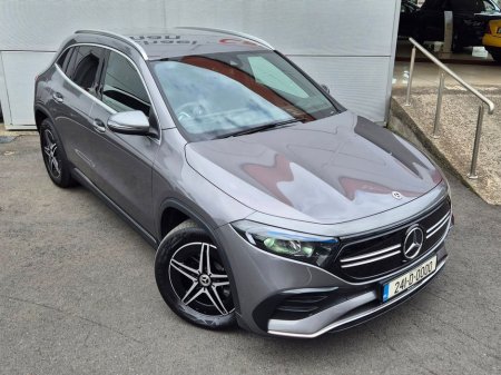 2024 Mercedes-Benz EQA 350 4matic AMG Line, 18” Alloys, Camera, CarPlay, Parking Sensors, Climate Control, 1/2 Leather, Heated Seats, Electric Tailgate €37,999