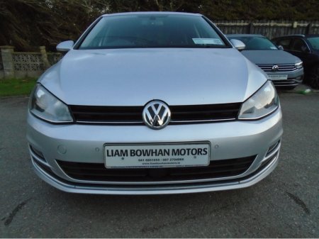 2015 Volkswagen Golf 152/HIGHLINE 1.6 TDI 110-BHP 5SP/CAMERA/FOGS/PRIVACY GLASS/PARKING SENSORS/FINANCE/CARD PAYMENTS & WARRANTY AVAILABLE/AUTO LIGHTS AND WIPERS/LOW-TAX€180 €12,550