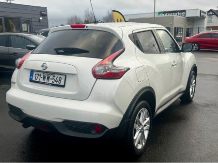 2017 Nissan Juke SV Premium – Pearl White, High Spec €8,950 thumbnail