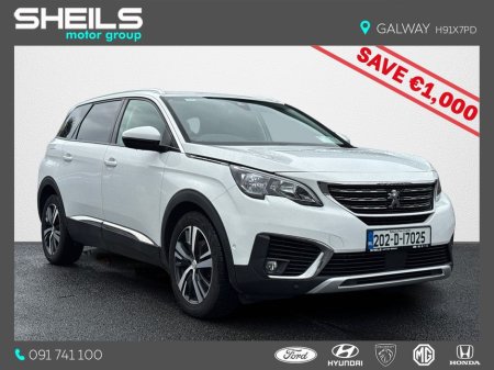 2020 Peugeot 5008 1.2 PureTech 130bhp Auto Allure €24,945