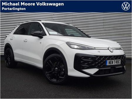 2026 Volkswagen T-Roc NEW R-LINE 1.5eTSI mHEV 150HP AUTO €52,620
