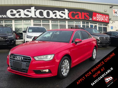 2014 Audi A3 Saloon ( 142 REG )1.4 TFSI SALOON PRIVACY GLASS REVERSING CAMERA - PARKING SENSORS ALLOYS - SIMI DEALER - LOW ROAD TAX BAND