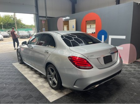 2017 Mercedes-Benz C Class MERCEDES C CLASS AUTOMATIC AMG LINE C180 / 41k KMs / HEATED LEATHER , REVERSE CAMERA , ADAPTIVE CRUISE & MORE €25,950