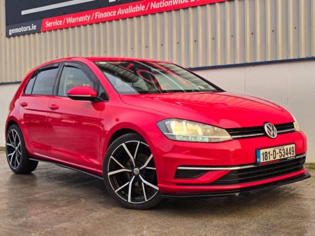 2018 Volkswagen Golf 1.6 TDI 3DR 115HP Trendline €14,950