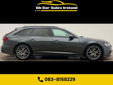2021 Audi A6 2.0 TDI 40 Black Edition Estate 5dr Diesel S Tronic Euro 6 (s/s) (204 ps) 1 OWNER + VIRTUAL COCKPIT + REVERSE CAMERA + HEATED SEATS €43,400