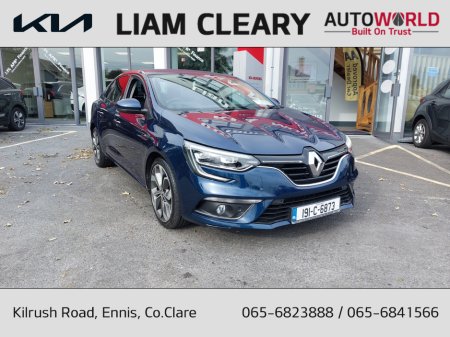 2019 Renault Megane SIGNATURE TCE 140 GPF M TCE140 4DR €15,500