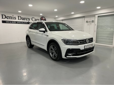 2019 Volkswagen Tiguan (191) TIGUAN 2.0TDI R LINE DSG 4 MOTION VW/AUDI SPECIALISTS WWW.DENISDARCYCARS.IE €29,950