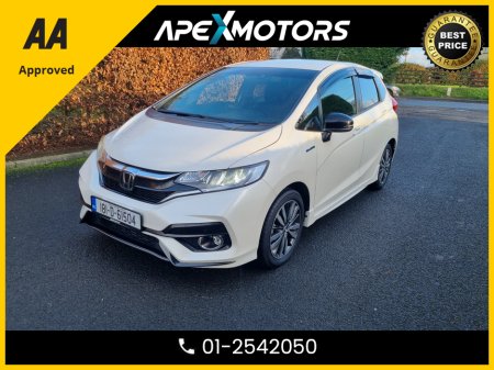 2018 Honda Jazz FINANCE ARRANGED * NEW NCT OCT-27 * AUTOMATIC * IMMACULATE * ANDROID AUTO * APPLE-PLAY * COLOUR REVERSE CAMERA * ALLOYS * MOST RELIABLE * STAMPED SERVICE HISTORY * AA APPROVED * 101 SAFETY CHECKLIST €11,949