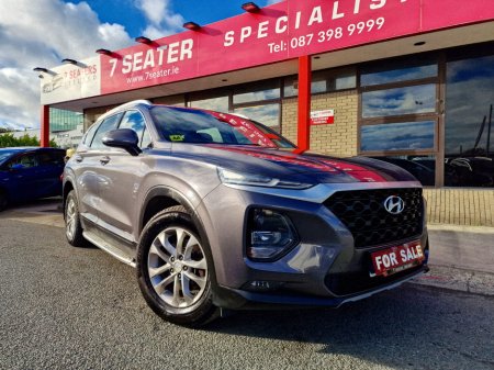 2019 Hyundai Santa Fe 7seater COMFORT PLUS 200bhp NCT 01/27 TAX 02/26 7 SEATER €23,900