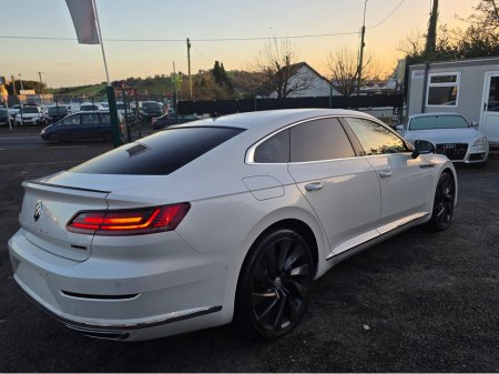2018 Volkswagen Arteon 2.0 TSI R LINE EDITION 280BHP VIRTUAL DASH FULL LEATHER HEATED ELECTRIC SEATS SAT NAV CARPLAY ANDROID AUTO BLIND SPORT PARKING SENSORS SELF PARKING ASSIST 360 CAMERA €29,500 thumbnail