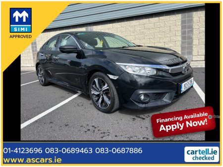 2019 Honda Civic 4DR 1.0 SMART PLUS AUTOMATIC ** STUNNING HIGH SPEC IRISH CAR ** REVERSE CAMERA ** SAT NAV ** APPLE CARPLAY / ANDROID AUTO ** BEST AVAILABLE **