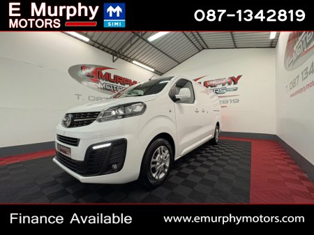 2020 Vauxhall Vivaro 1.5 HDI LWB SPORTIVE TOP SPEC €65 PER WEEK €13,780