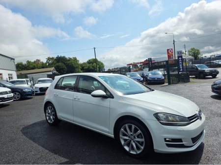 2014 Volkswagen Golf ( 142 REG ) FULL TAN LEATHER REAR PARKING SENSORS ELECTRIC HEATED SEATS - CAMERA  - ALLOYS - BLUETOOTH- DRIVE MODE €13,500
