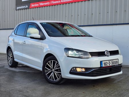 2016 Volkswagen Polo 1.2 TSI 5DR 90HP Allstar DSG €11,950
