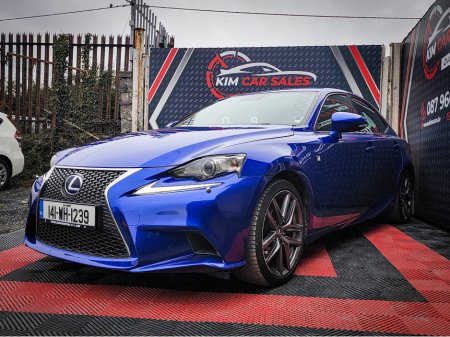 2014 Lexus IS 300 h IS300 H F SPORT 4DR AUTO €10,950 thumbnail