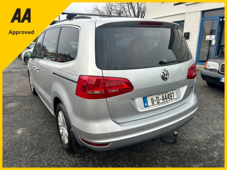 2011 Volkswagen Sharan 2011 VW SHARAN 7 SEATER 2.0TDI CL NEW NCT €8,950 thumbnail