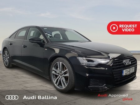 2023 Audi A6 €587 PCP P/M-S Line BLK ED 204Bhp-SALE €49,850