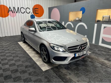 2018 Mercedes-Benz C Class €23950! 2018 C CLASS C220D AMG LINE AUTOMATIC / ONLY 62K KM / BLACK LEATHER INTERIOR €23,950