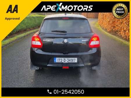 2017 Suzuki Swift FINANCE ARRANGED * TOP-SPEC SZ T 111PS * NEW MODEL * PETROL 5DR * NEW NCT DEC-27 * 2-KEYS * 9-STAMPS SERVICE HISTORY * IMMACULATE * AA APPROVED * 101 SAFETY CHECKLIST* COLOUR REVERSE CAMERA 01-2542050 €8,749 thumbnail