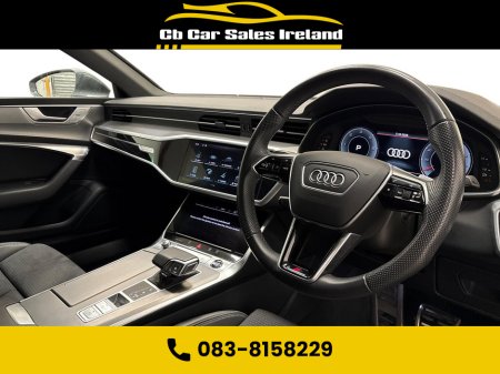 2022 Audi A7 2.0 TDI 40 S line Sportback 5dr Diesel S Tronic quattro Euro 6 (s/s) (204 ps) 1 OWNER + VIRTUAL COCKPIT + REVERSE CAMERA + HEATED SEATS €51,600