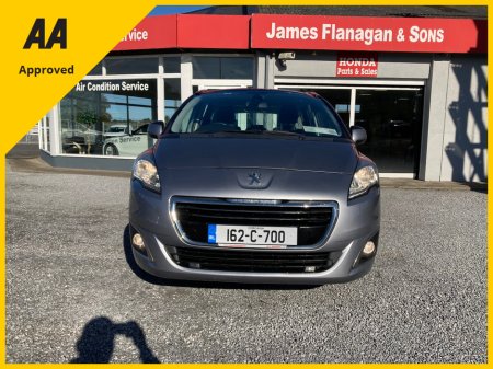 2016 Peugeot 5008 ACTIVE 1.6 BLUE HDI 120 4 4DR €9,995