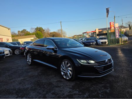 2020 Volkswagen Arteon 2.0 TSI EDITION 280BHP VIRTUAL DASH FULL LEATHER HEATED ELECTRIC SEATS SAT NAV CARPLAY ANDROID AUTO BLIND SPORT PARKING SENSORS SELF PARKING ASSIST 360 CAMERA €31,500 thumbnail