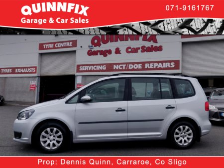 2013 Volkswagen Touran TRENDLINE 1.6 TDI 90BHP 4DR 5SEATS €6,550