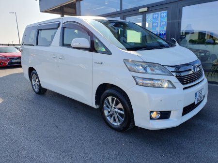 2012 Toyota Alphard 7 SEATER * 2.4 SELF CHARGING HYBRID €21,500