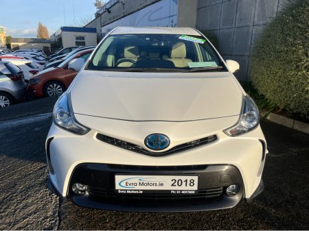 2018 Toyota Prius+ 7 SEATER AUTOMATIC HYBRID 1.8 PETROL //HALF LEATHER SEATS//ELECTRIC DRIVERS SEAT//KEYLESS ENTRY//ADAPTIVE CRUISE CONTROL// €21,950