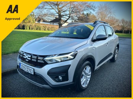 2023 Dacia Sandero Stepway 1.0 Petrol High Spec Expression Edition 5dr Petrol Hatchback | AA approved | One owner | Service history | 2 keys | Sold serviced and valeted | Manufacturer warranty. €15,950