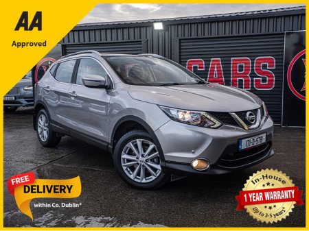 2017 Nissan Qashqai 2017 Qashqai 1.2/Irish/Only 40k kms/1yr warranty €13,888