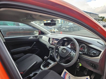 2018 Volkswagen Polo Comfortline 1.0 M5F 65HP 5DR €13,990