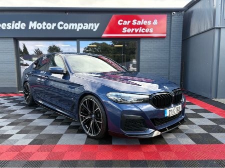 2021 BMW 5 Series D 5SMA 4DR AUTO, STUNNING CAR , LCI FACELIFT MODEL , CREAM LEATHER INTERIOR , GLOSS BLACK LIP KIT , BRAND NEW UPGRADE  21