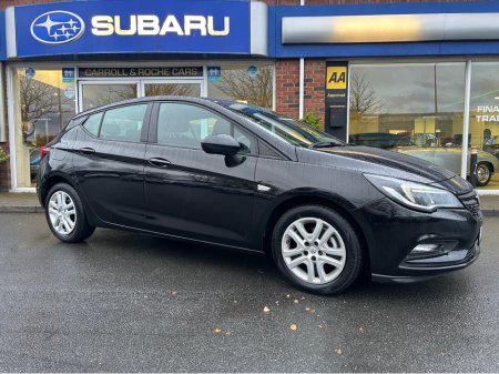2017 Opel Astra E 1.4 i Petrol 5DR in Black - New NCT Guaranteed - Trade-in Welcome - Assured Dealer Warranty - €8,950