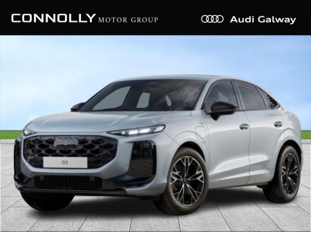 2026 Audi Q3 €573 p/m - SPORTBACK S-LINE E-HYBRID AUTO €62,450